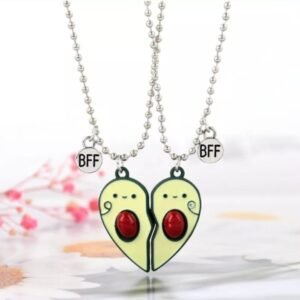 Collares pareja aguacate