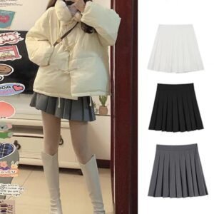 Falda clásica plisada estilo tenis
