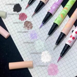 Delineador de ojos con glitter by xixi