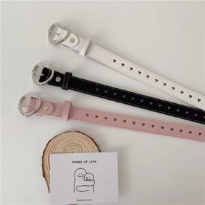 cinturón de corazones coquette