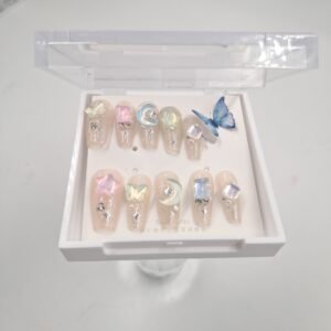 Uñas pres on acrilicas