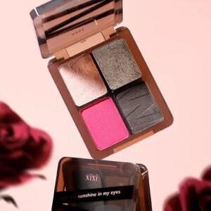 Mini paleta de sombras por 4 tonos " pink and wild " by Xixi
