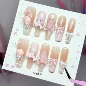 Uñas Pres On 
Talla M