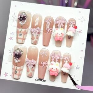 Uñas Pres On 
Talla M