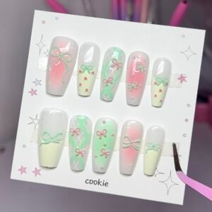 Unas Pres On 
Talla M